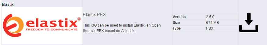 Elastix VM download in beroNet market